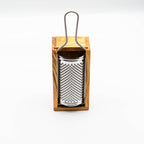 Parmesanreibe aus Olivenholz (18cm)