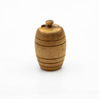 Honigtopf aus Olivenholz