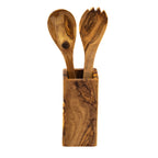 Salatbesteck 2er/3er SET aus Olivenholz