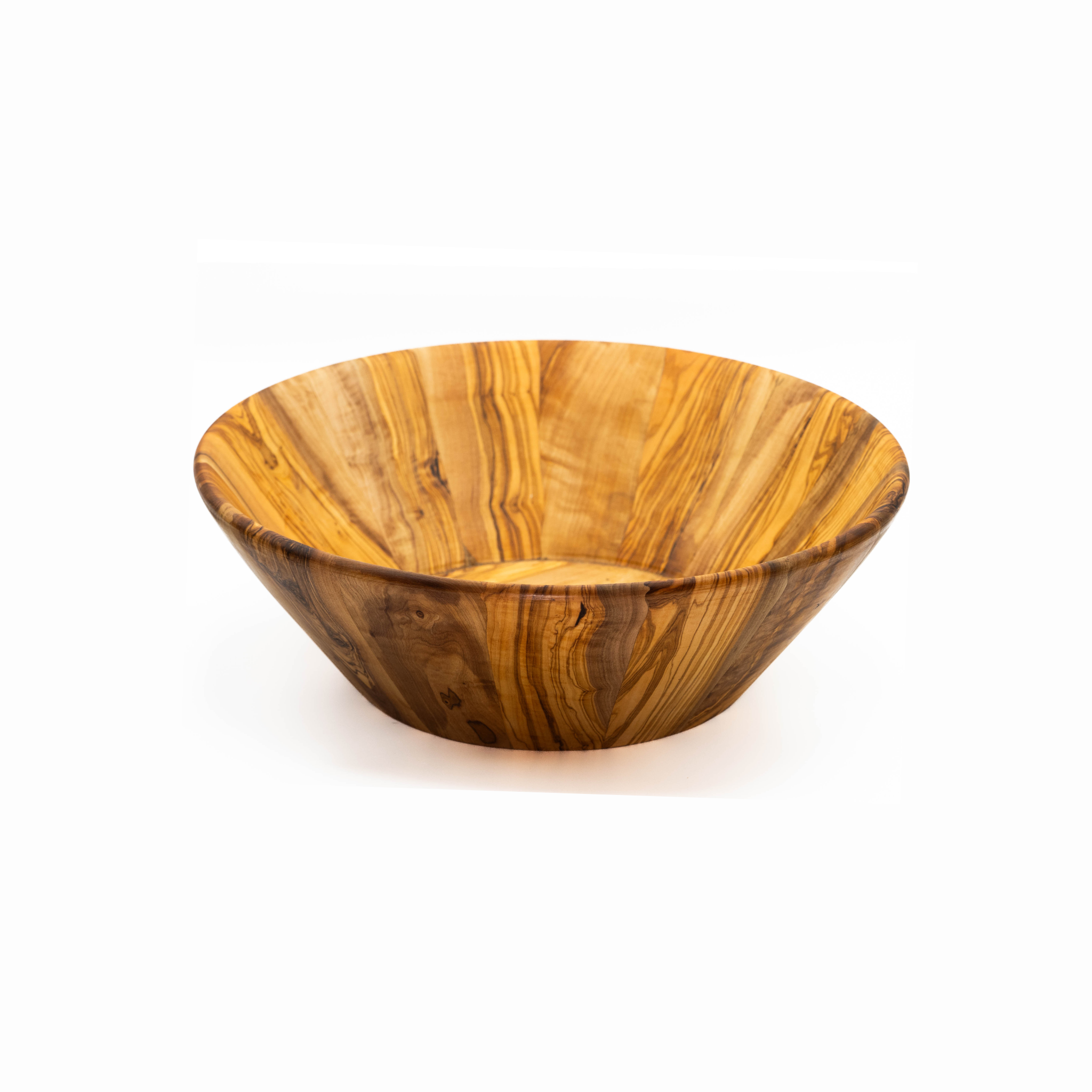 Massive Schalen aus Olivenholz