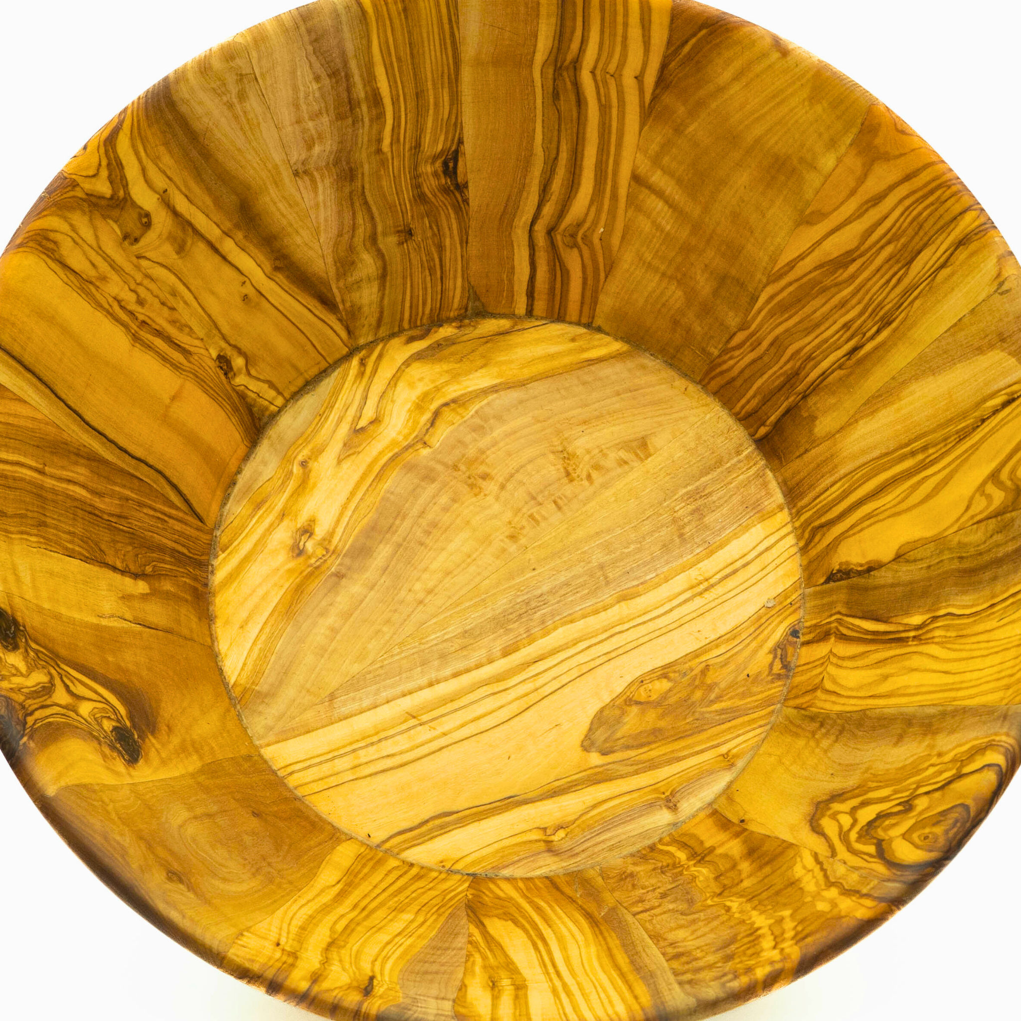 Massive Schalen aus Olivenholz