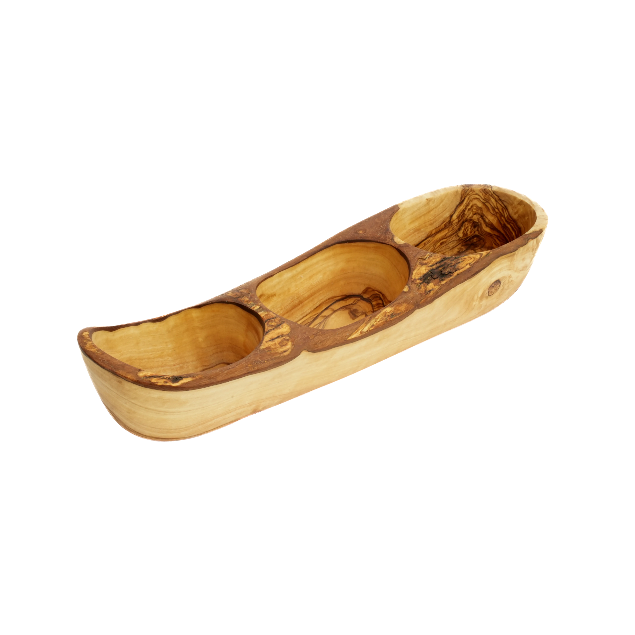 Nussschale aus Olivenholz