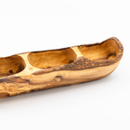 Nussschale aus Olivenholz