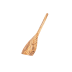 Breiter Pfannenwender aus Olivenholz