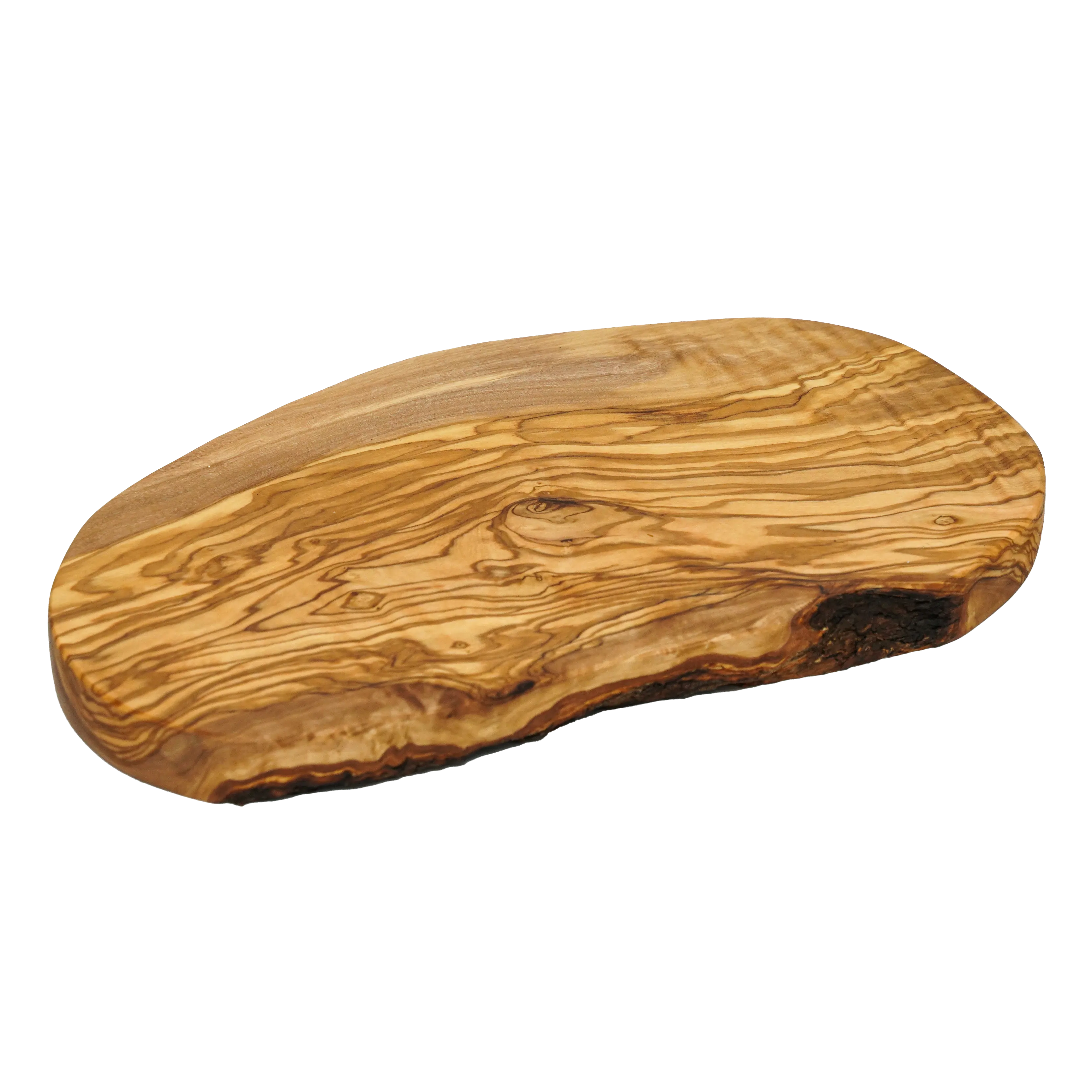 Rustikales Schneidebrett aus Olivenholz
