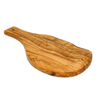 Schneidebrett mit Griff aus Olivenholz