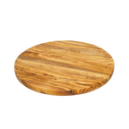 Rundes Schneidebrett aus Olivenholz
