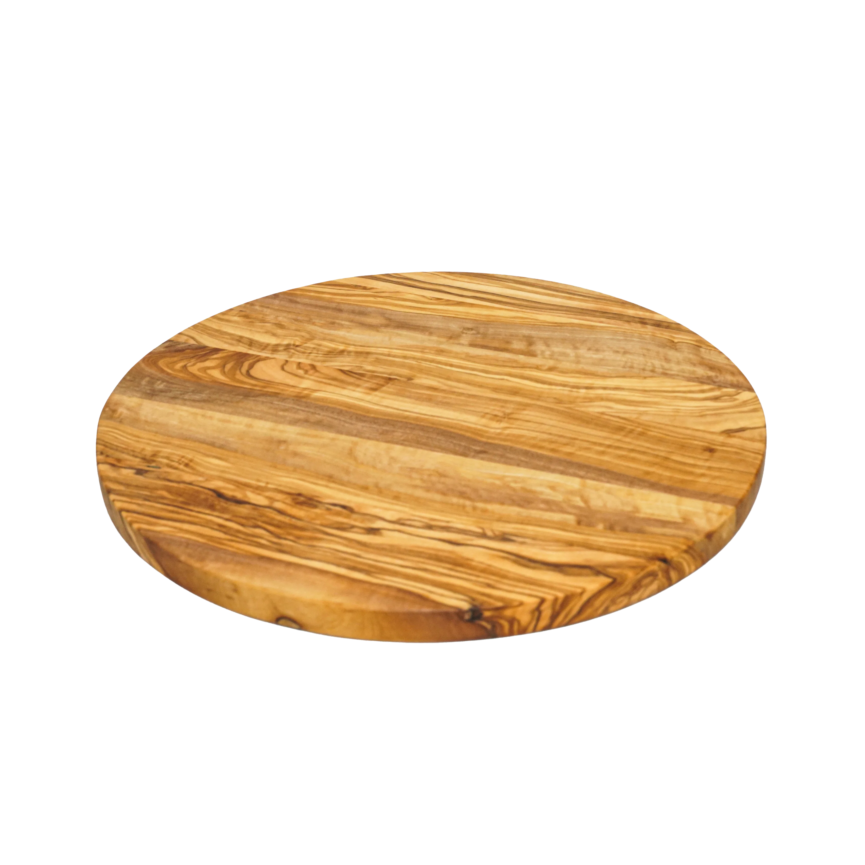 Rundes Schneidebrett aus Olivenholz