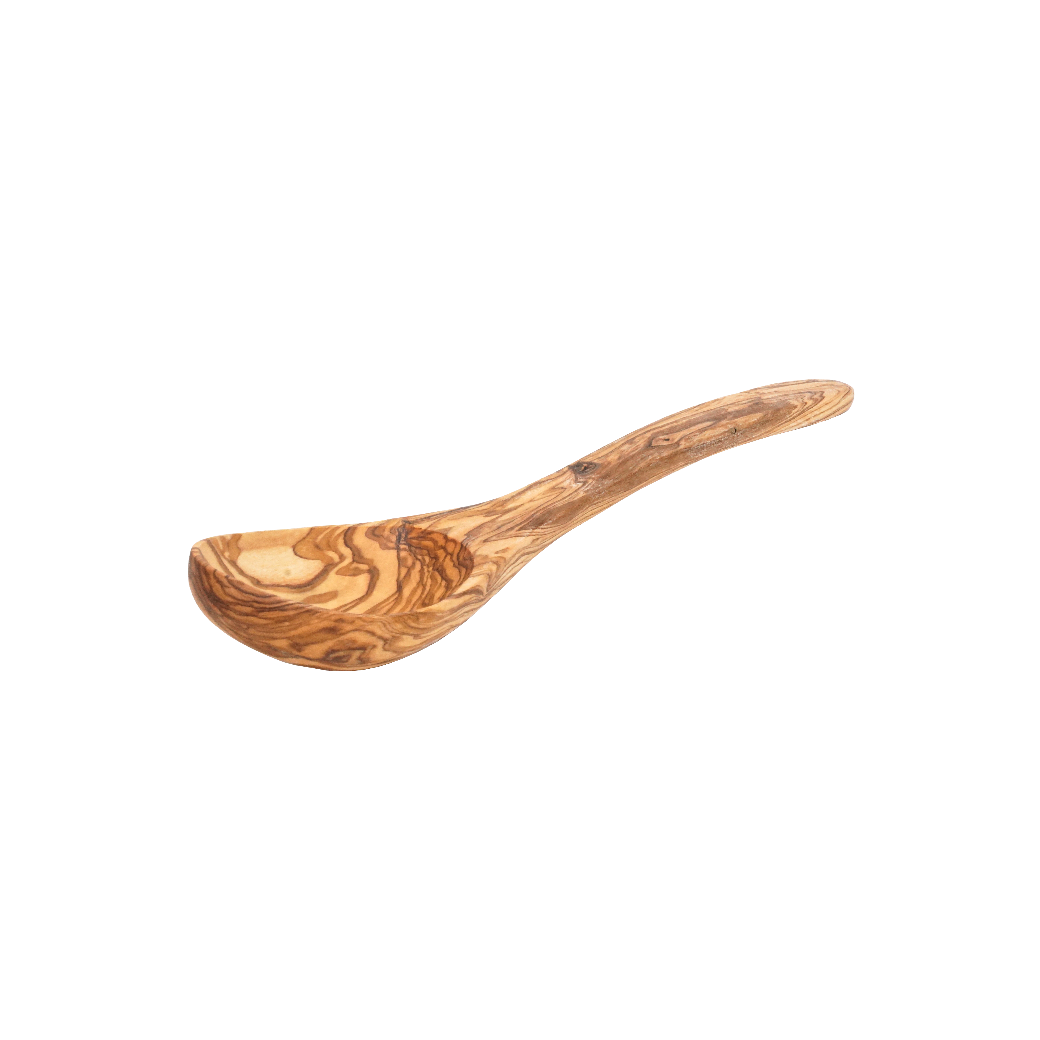 Klassischer Schöpflöffel aus Olivenholz